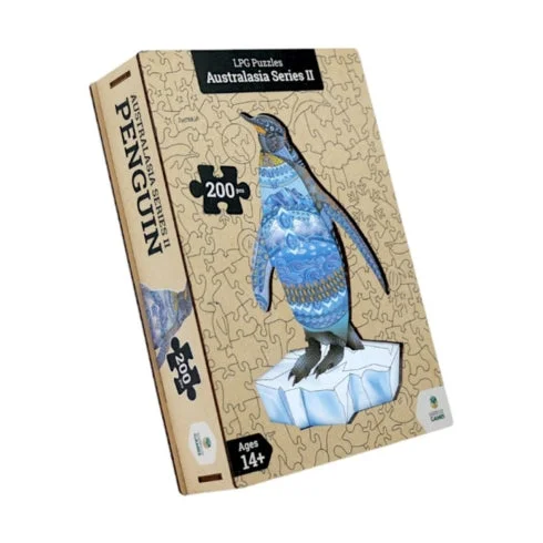 LPG Puzzles Wooden Australiana Puzzle - Penguin