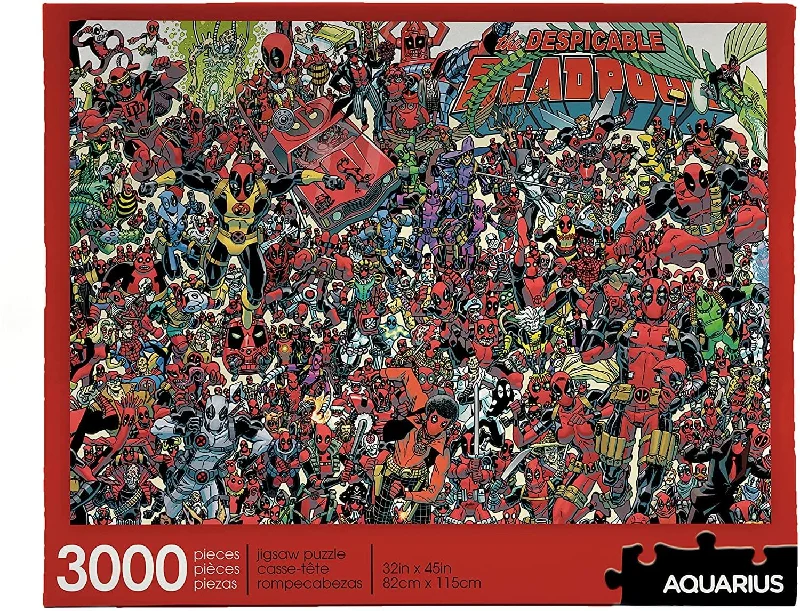 Marvel Despicable Deadpool 3000 Piece Jigsaw Puzzle