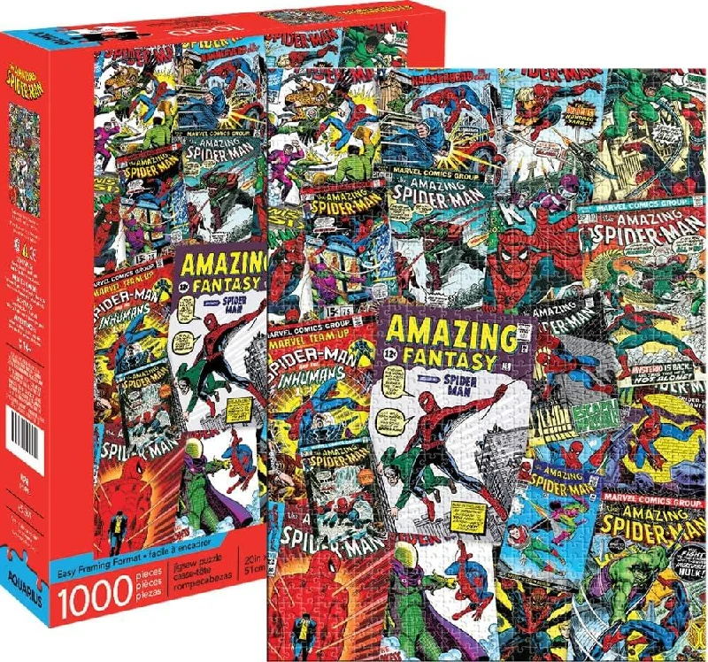 Marvel Spider-Man Collage 1000 Piece Jigsaw Puzzle