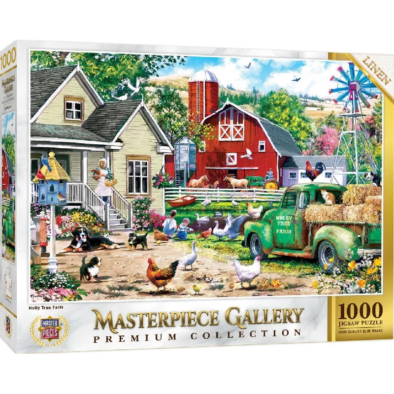 MasterPiece Gallery - Holly Tree Farm - 1000 Piece Puzzle