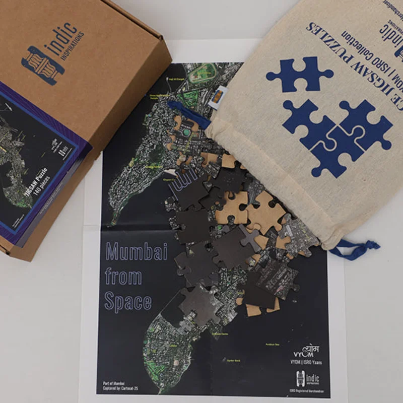 Mumbai from Space | Jigsaw Puzzle | 150 Pieces