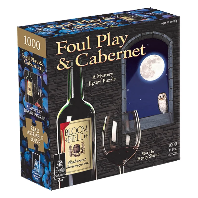 Murder Mystery Jigsaw Puzzles Foul Play & Cabernet