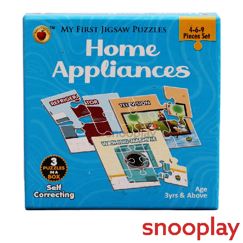 My First Jigsaw Puzzle Home Appliances - 19 Pcs