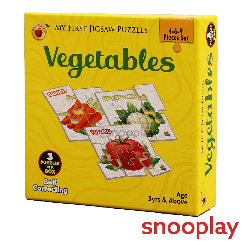 My First Jigsaw Puzzle Vegetable - 19 Pcs