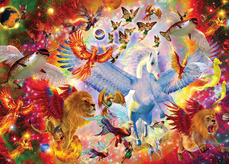 Mythical Menagerie Fantasy 1000 Piece Jigsaw Puzzle