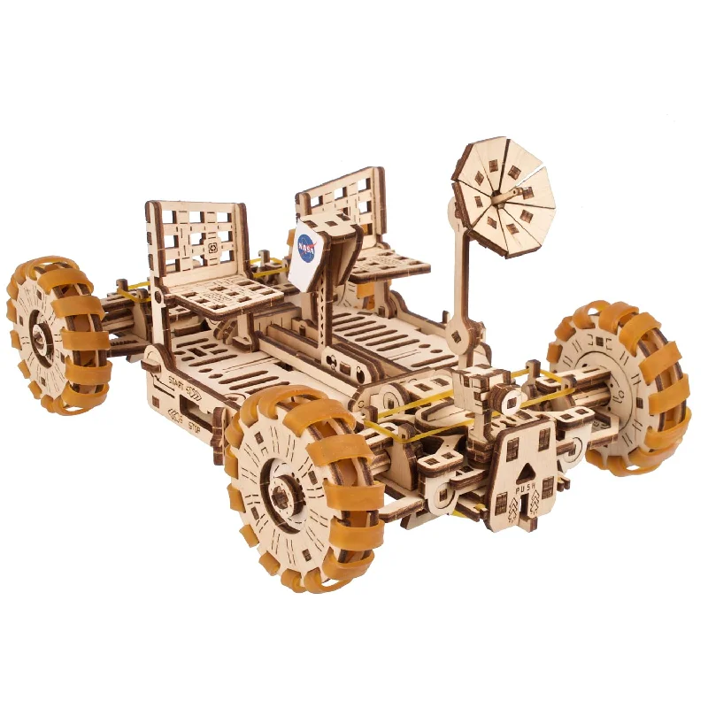 Nasa Lunar Rover Model Kit 3D Wooden Mechanical Puzzles For Adults To Build Sp