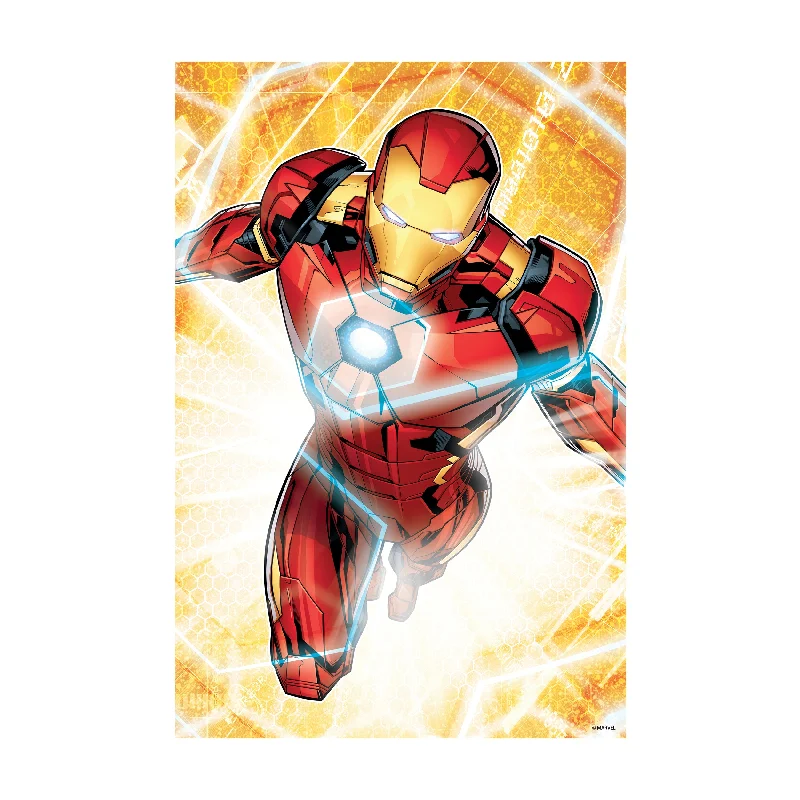 Marvel Avengers - Iron Man 3D Lenticular Jigsaw Puzzle in a Collectible Shaped Tin: 300 Pcs