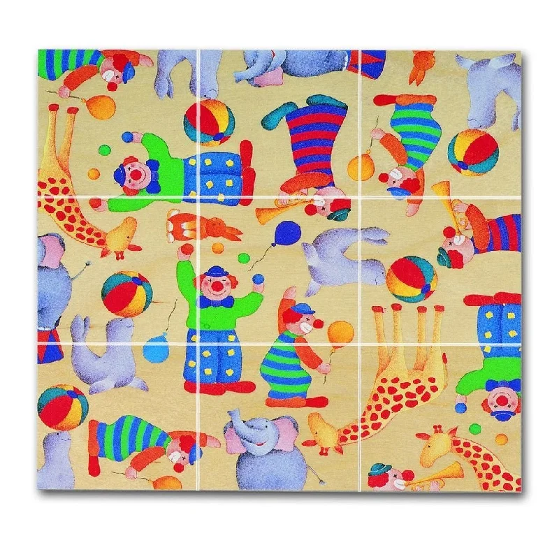 Chelona Wooden Pocket Puzzle---Circus