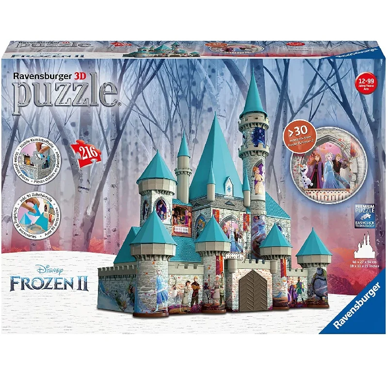 Ravensburger Disney Frozen 2 Castle 216 Piece 3D Jigsaw Puzzle