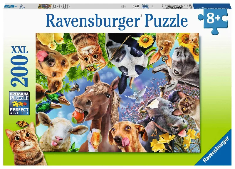 Ravensburger - Funny Farmyard Friends Puzzle 200 pieces