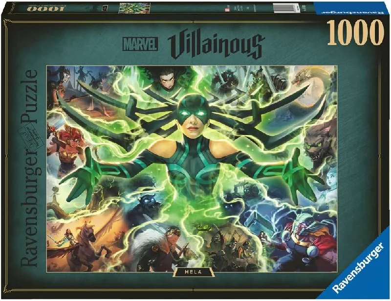 Ravensburger Marvel Villainous Hela 1000 piece Jigsaw Puzzle