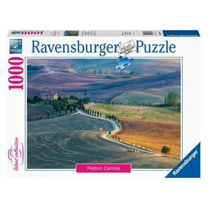 RAVENSBURGER Tuscan Farmhouse Pienza Italy 1000pce