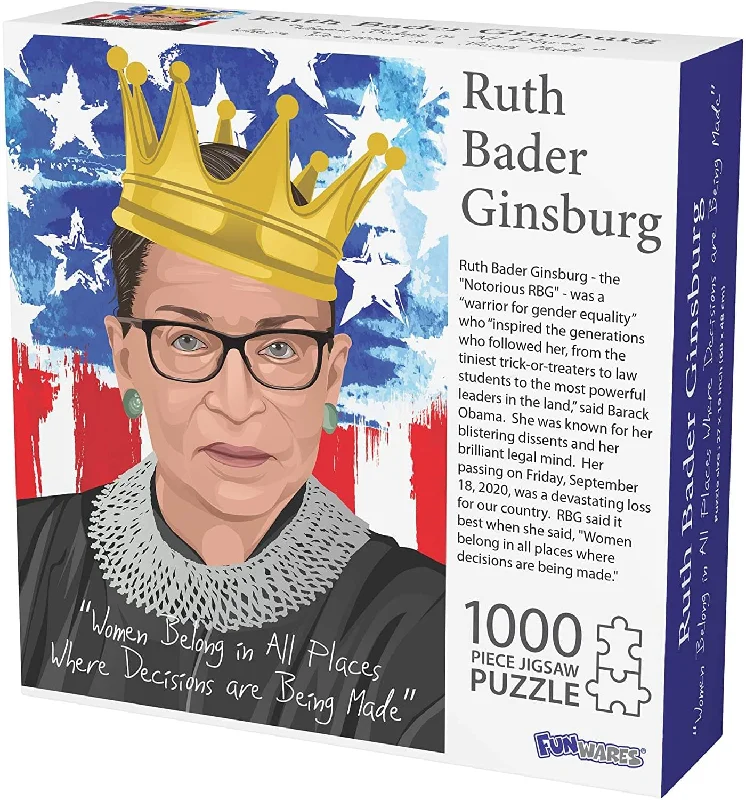 Ruth Bader Ginsburg 1000 Piece Jigsaw Puzzle