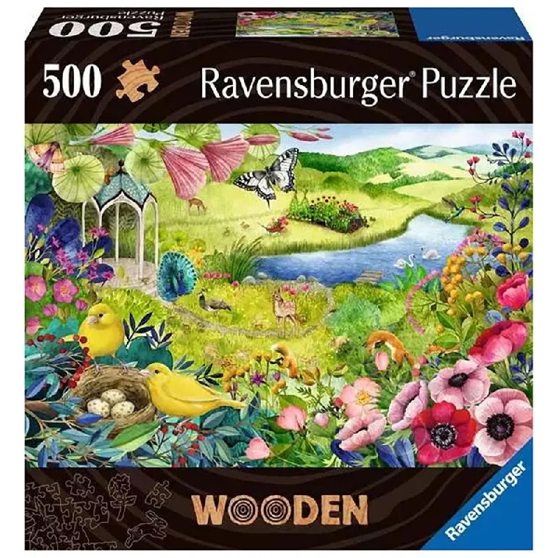 Ravensburger 500 Piece Puzzle Wooden Garden