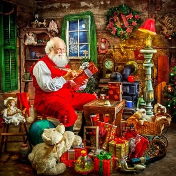 Santa's Shop 500 Piece Jigsaw Puzzle