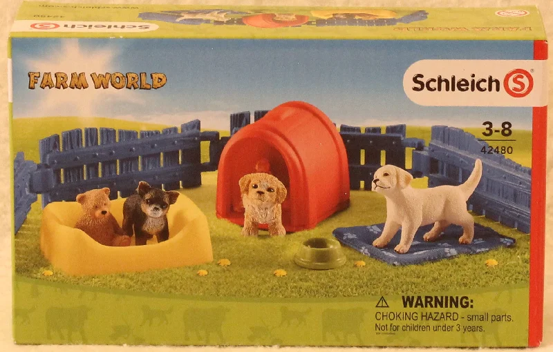 Schleich Farm World - Puppy Pen