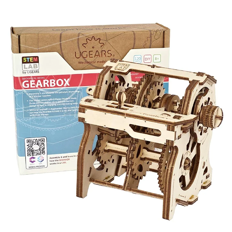 Stem Gearbox Model Kit Creative Wooden Model Kits For Adults, Teens And Childr