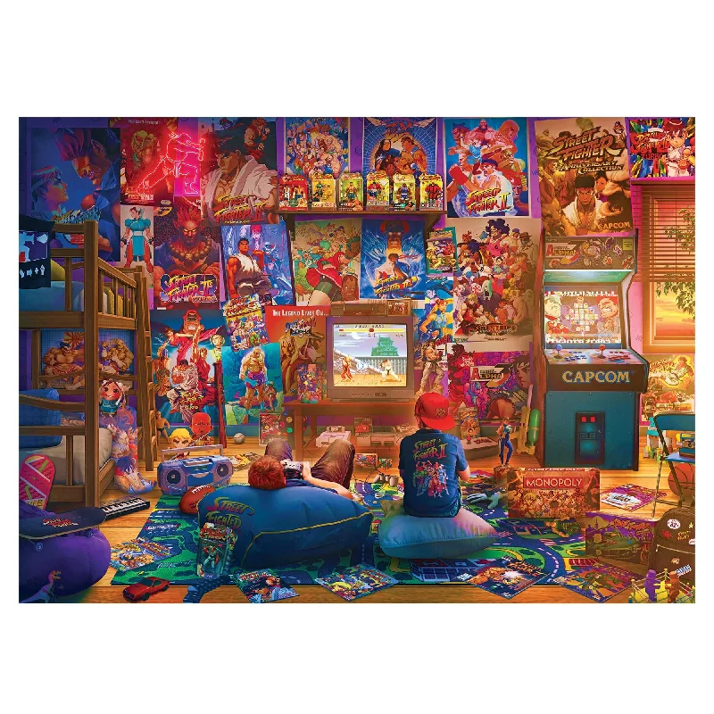 Street Fighter Meet the New Challengers 1000 Piece Jigsaw Puzzle