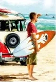 Surfer (500pc) Jigsaw Puzzle