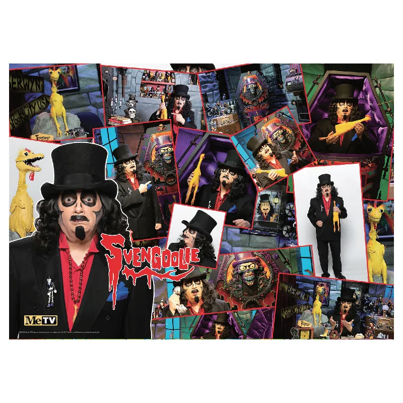 Svengoolie Collage 1000-Piece Jigsaw Puzzle | Toynk Exclusive