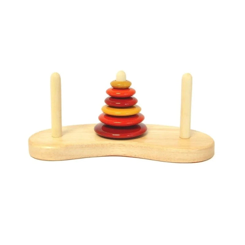 Tower of Hanoi Hanoi Brahma Wooden Pyramid Puzzle