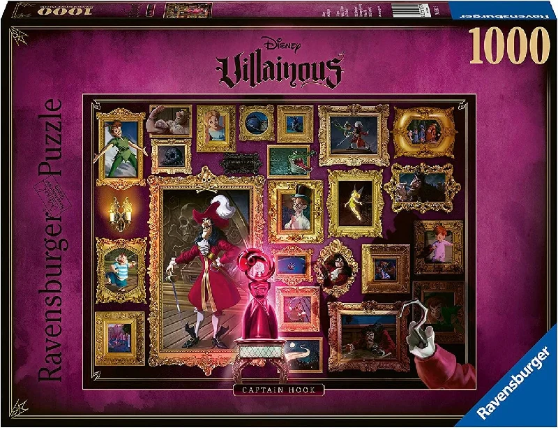 Villainous Captain Hook 1000 piece Jigsaw Puzzle