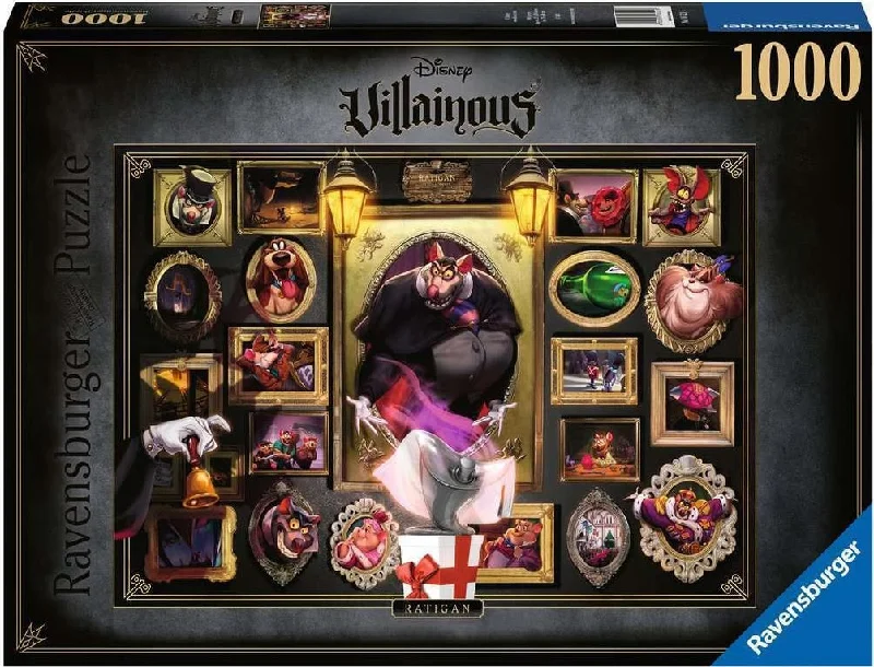 Villainous Ratigan Puzzle 1000pc Jigsaw Puzzle