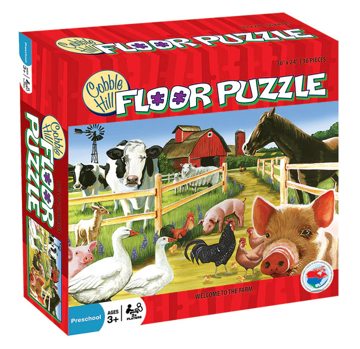 Welcome to the Farm- Floor Puzzle 36 Pce