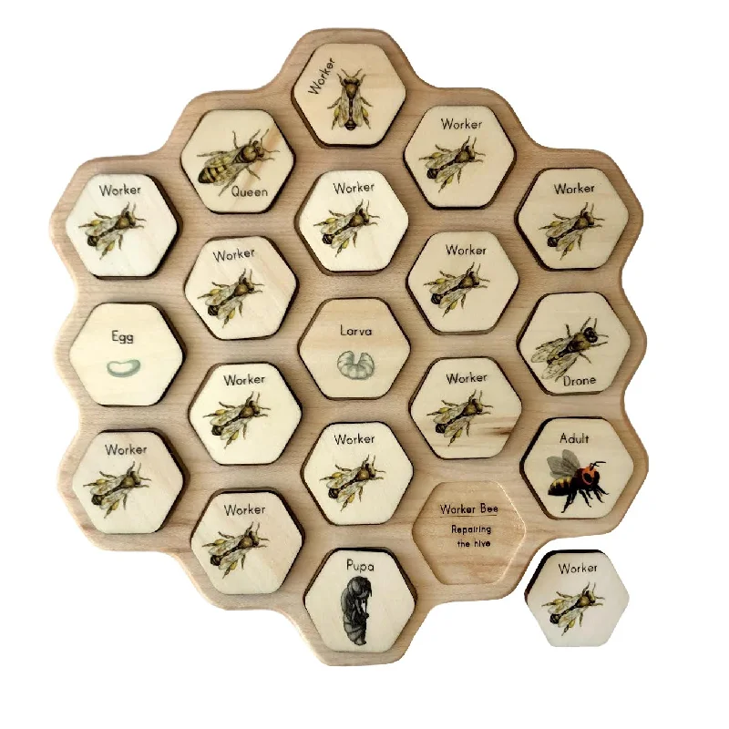 Wooden Bee Puzzle