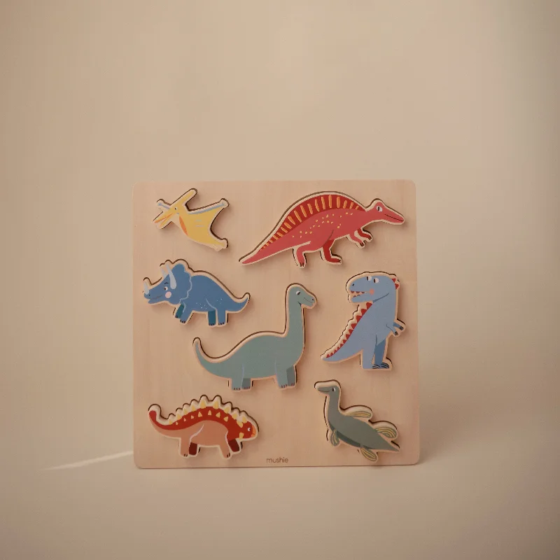 Wooden Dino Puzzle