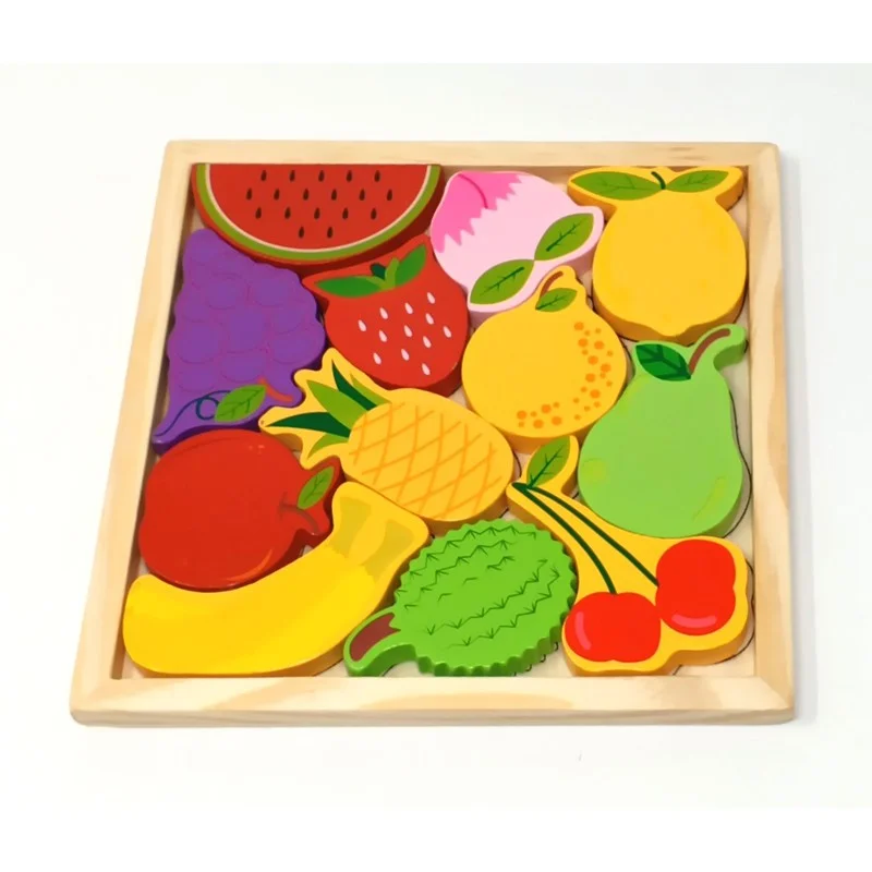 Wooden Fruit Puzzle