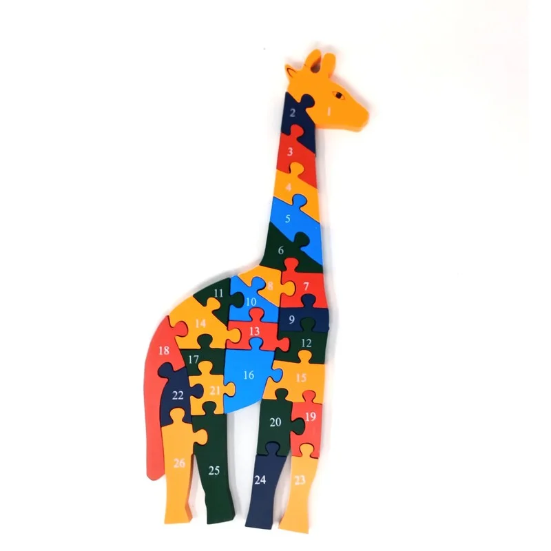 Wooden Giraffe Puzzle