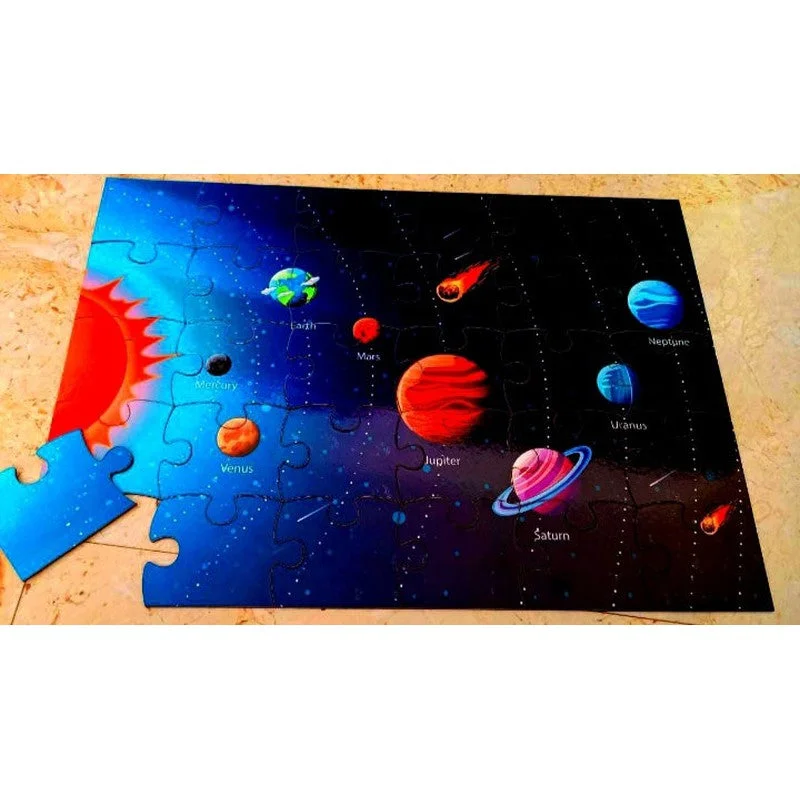 Wooden Jumbo Jigsaw (Solar System)