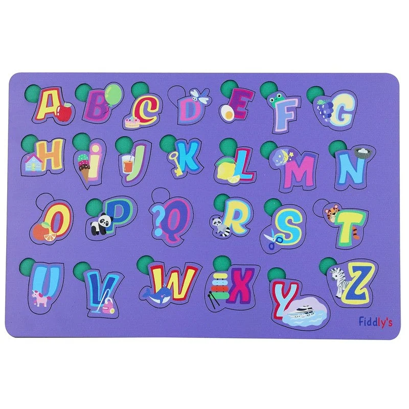 Wooden Learning Educational Puzzle (Alphabets)