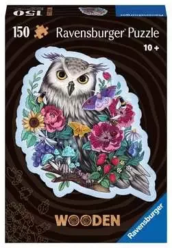 WOODEN OWL PUZZLE 150 PC