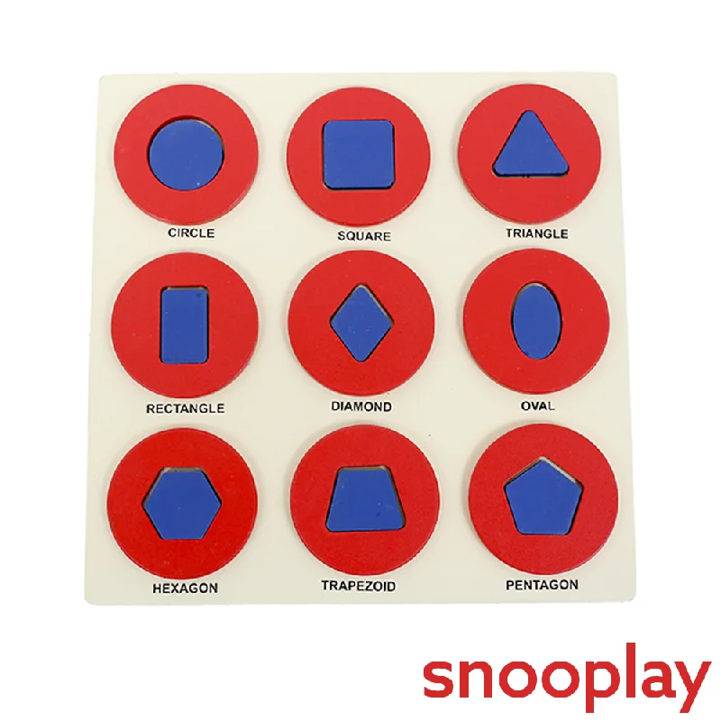 Wooden Shapes Puzzle for Kids