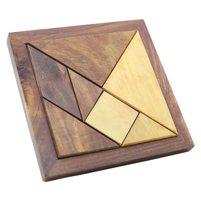 Wooden Tangram Puzzle