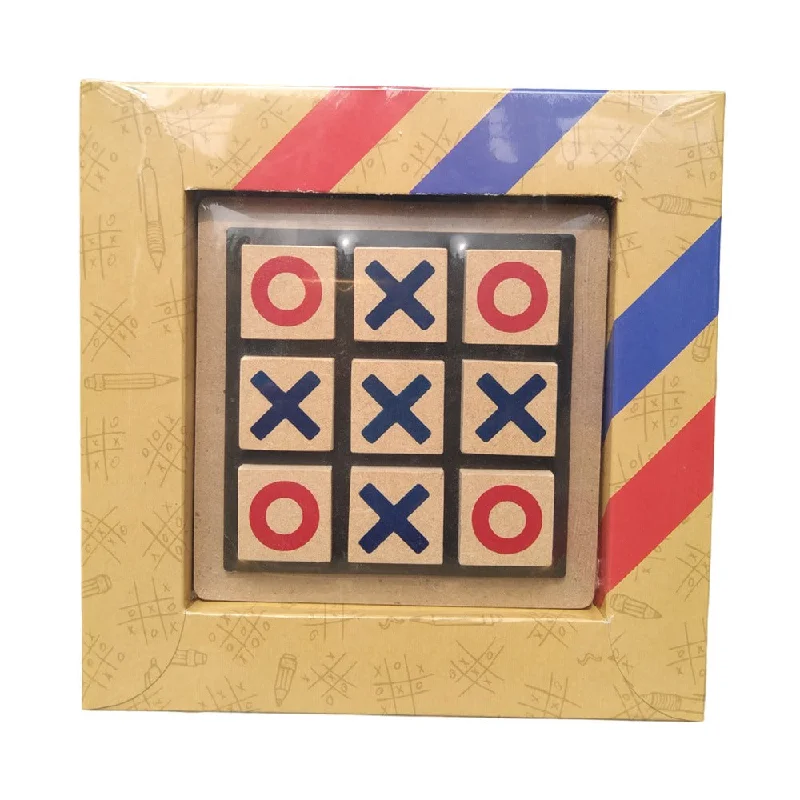 Wooden Tic Tac Toe Game(BOX)