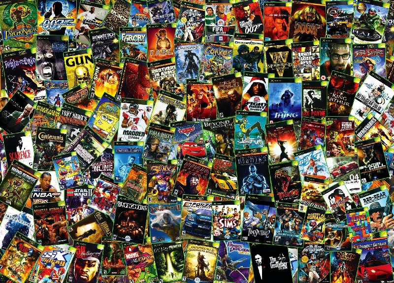 X-Treme Games Collage 1000-Piece Jigsaw Puzzle