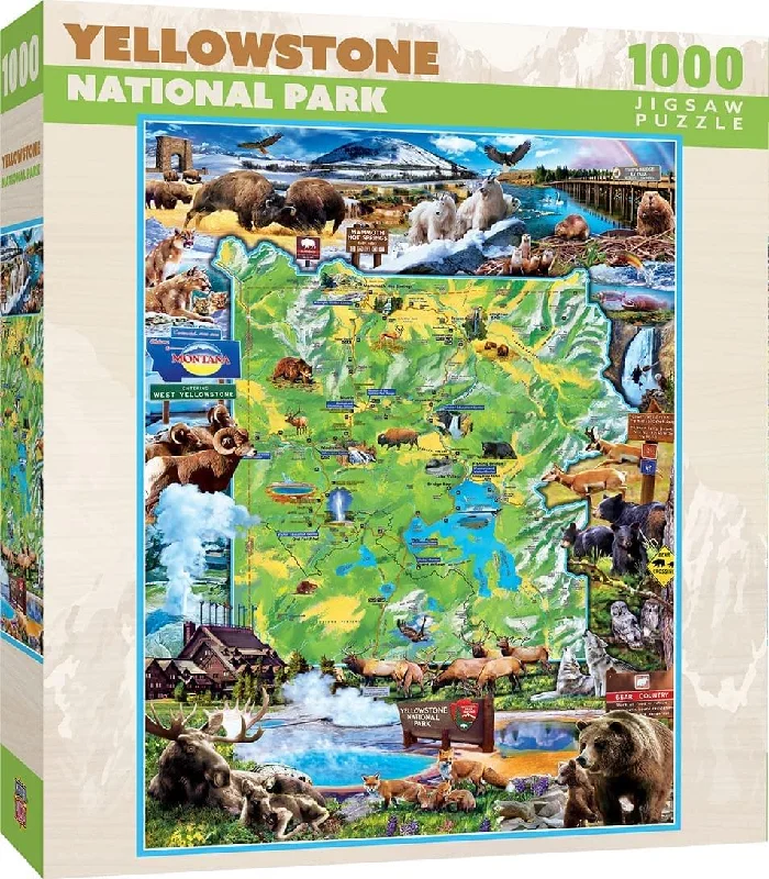 Yellowstone National Park 1000 Piece Jigsaw Puzzle