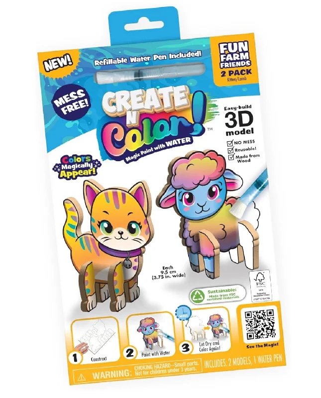 Create N Color Fun Farm Friends