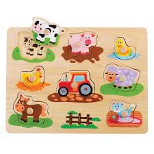 Farm Peg Puzzle-Big Size