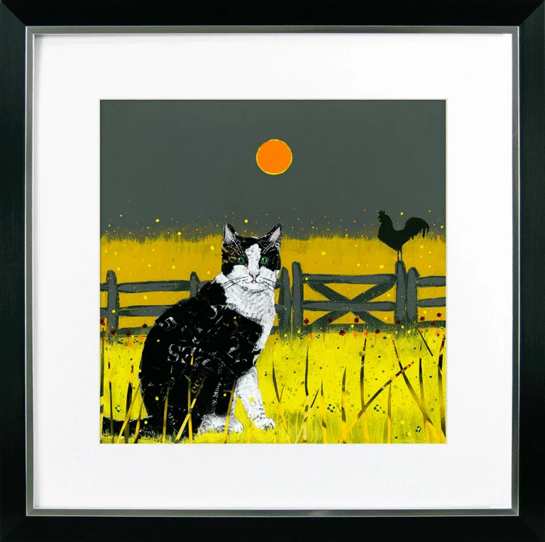 Nocturnal I – Farm Cat By Adam James Severn *NEW*