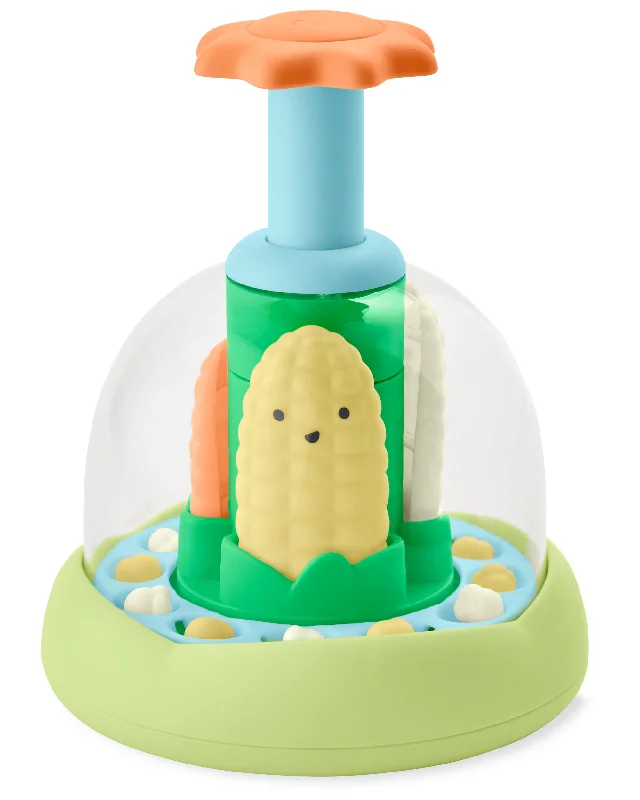 Skip Hop Zoo Farmstand Push & Spin Baby Toy