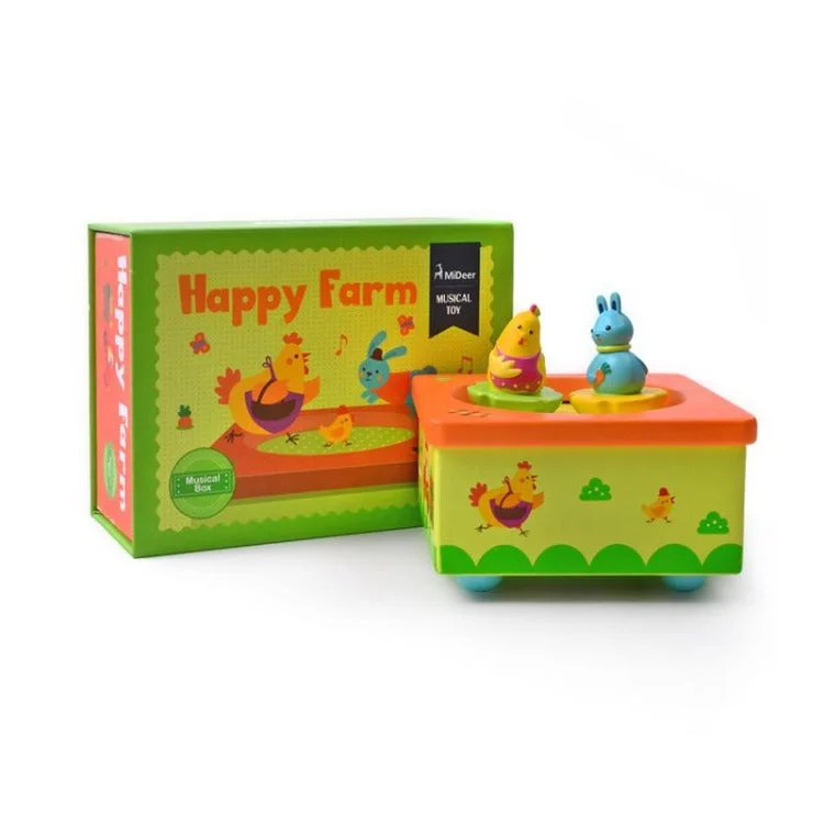 Wooden Musical Box | Happy Farm