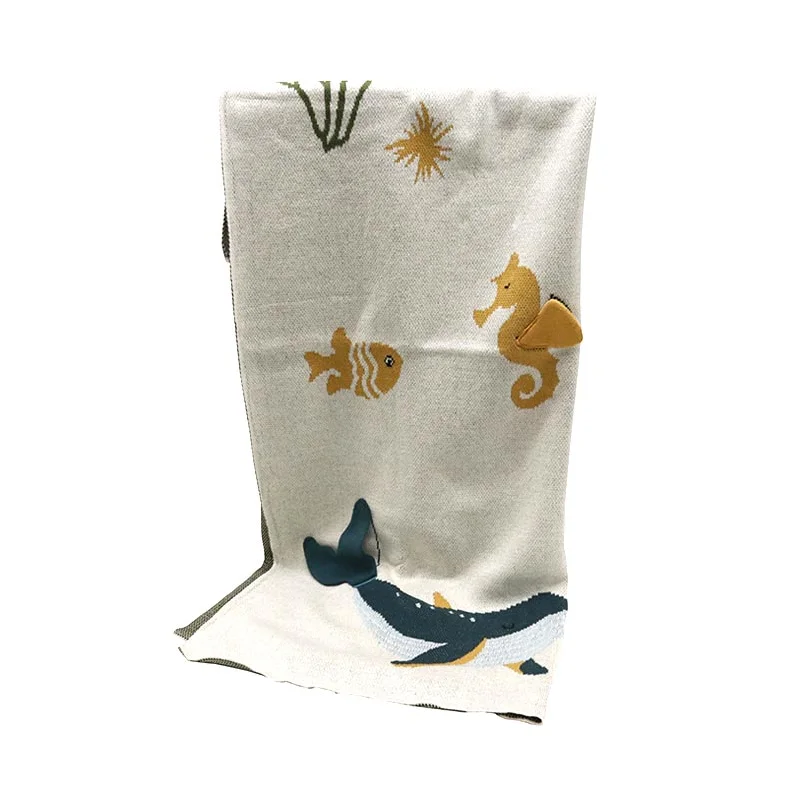 Baby Blanket – 3D Ocean