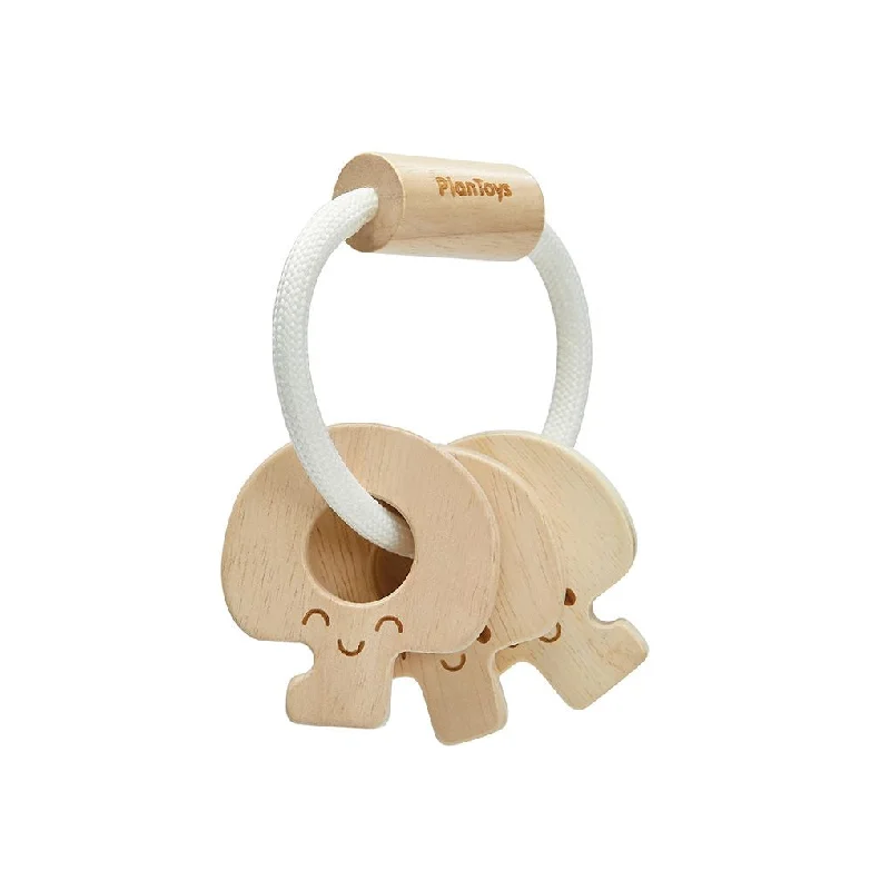 Baby Key Rattle - Natural