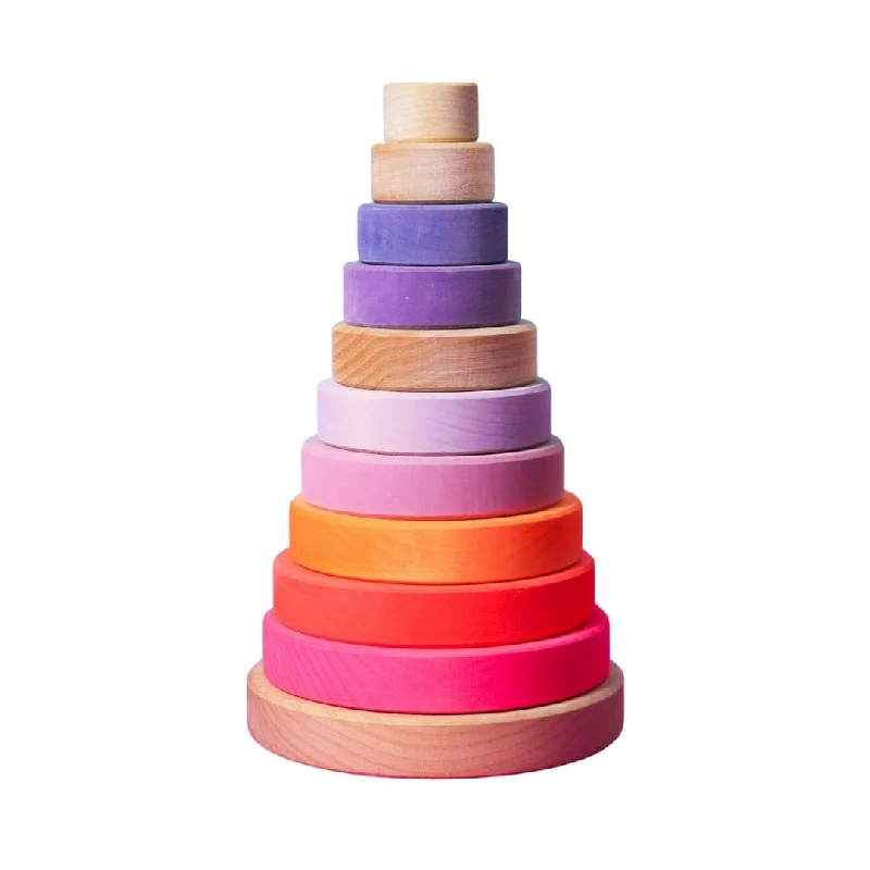 Conical Tower Neon Pink