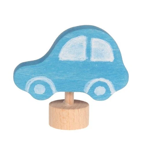 Decorative Figure Blue Car