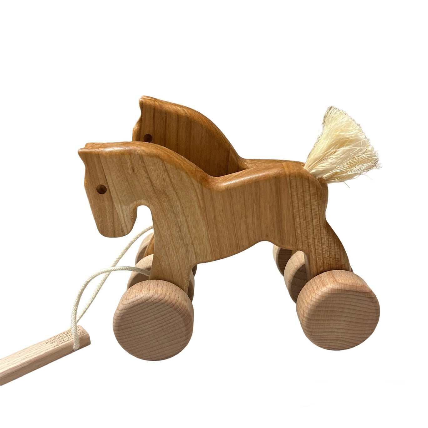 Double Horse Pull Toy by Bajo